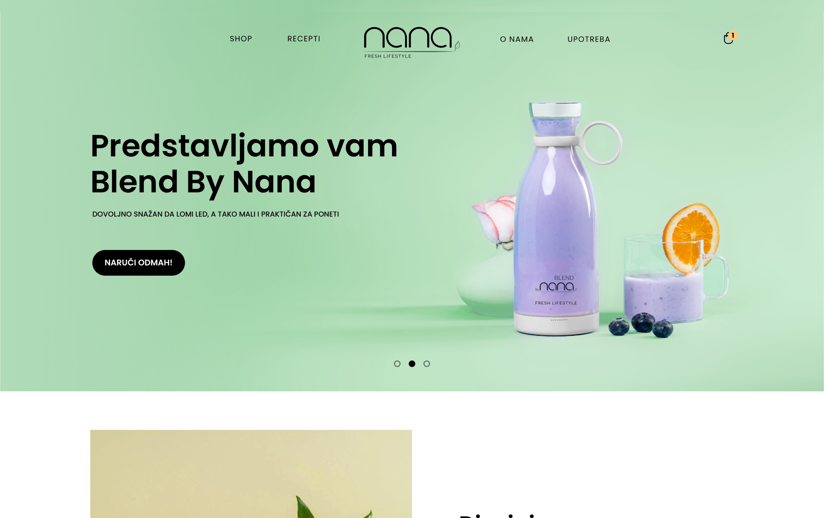 BlendByNana web-prodavnica